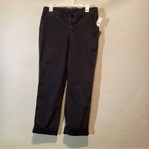 Gap Straight Khaki High Rise Pants